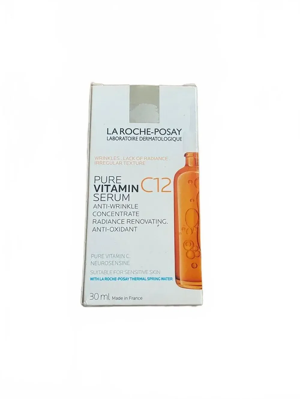 La Roche-Posay Pure Vitamin C12 Serum 30mL Anti-Wrinkle Brightening NEW